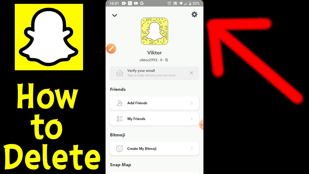 How to permanently delete my Snapchat account?